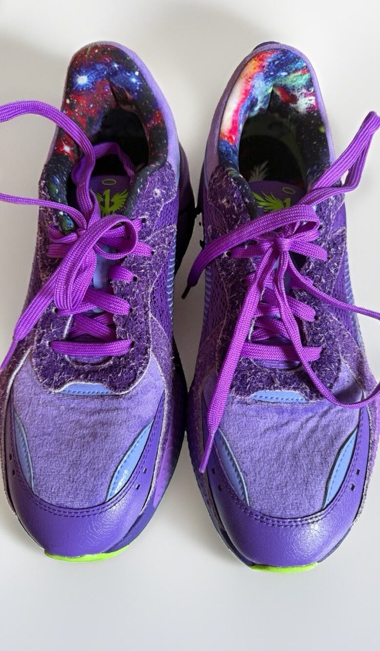 PUMA RS-X LA MELO BALL Purple Green Volt Multicolor Men’s Size 9.5 With Box